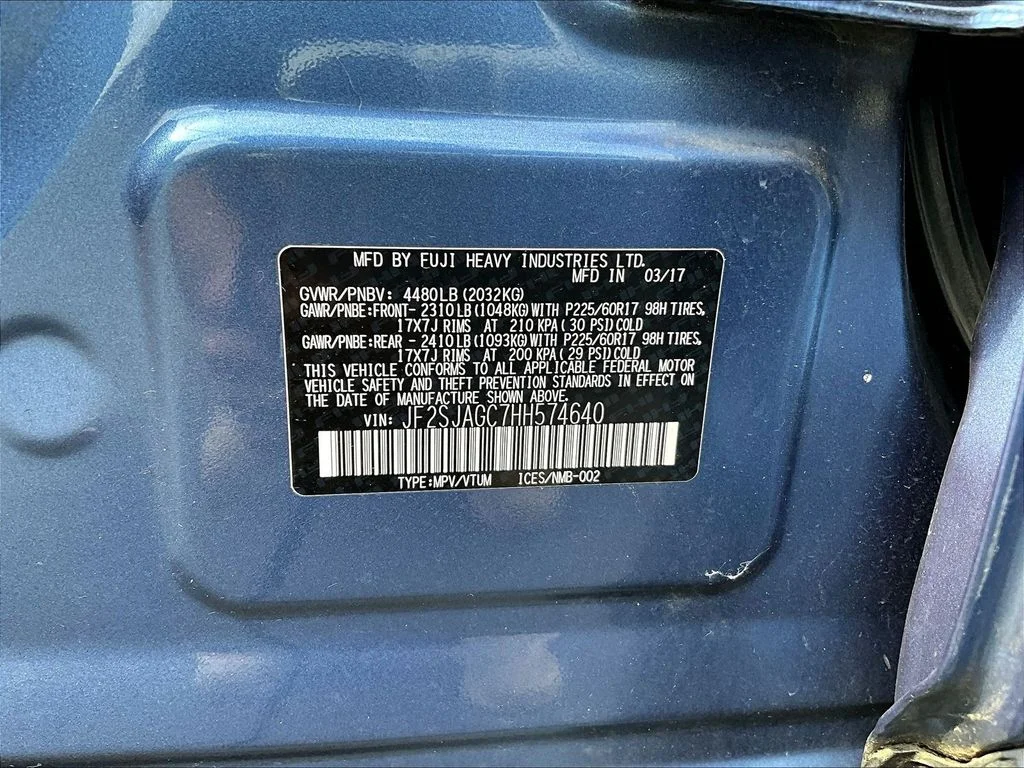 Used 2017 Quartz Blue Subaru 2.5i Premium image 20