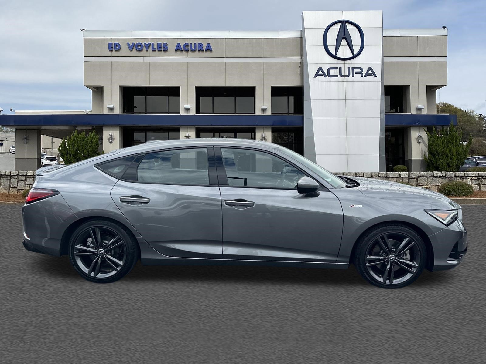 Certified Used 2025 Liquid Carbon Metallic Acura w/A-Spec Package image 4