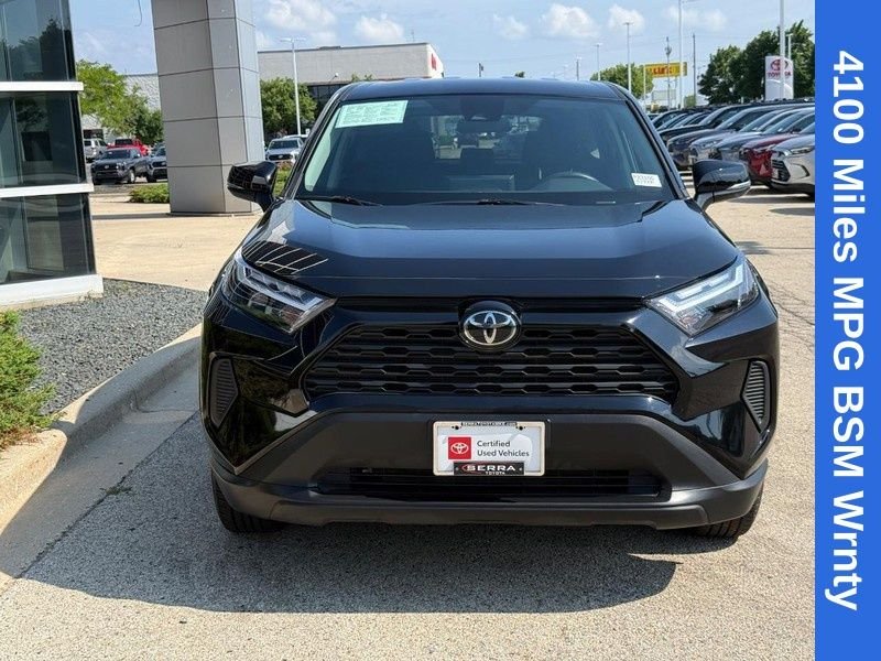 Certified Used 2025 Midnight Black Metallic Toyota LE image 8