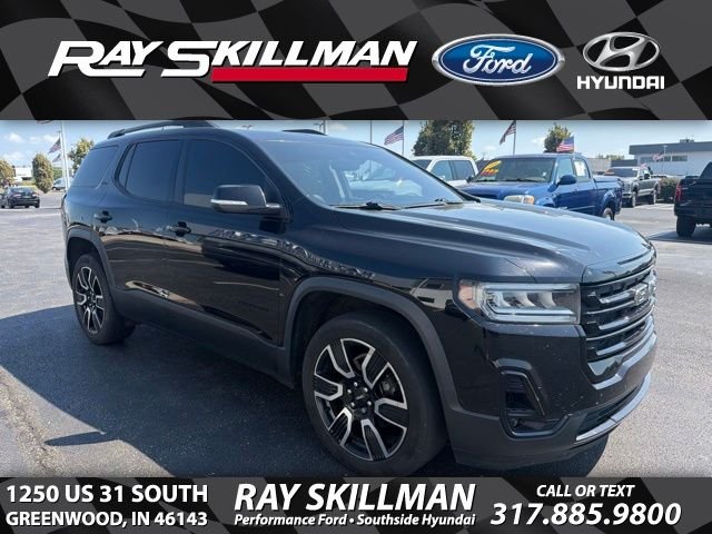 Used 2021 Black GMC SLT image 1