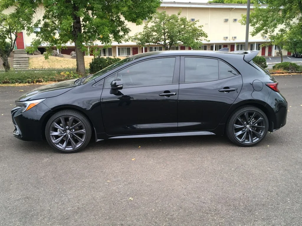 Used 2024 Black Toyota XSE image 3