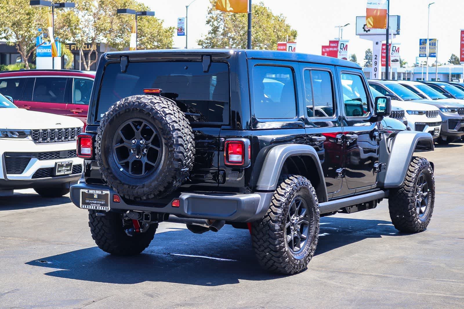 New 2026 Black Clearcoat Jeep Willys image 4