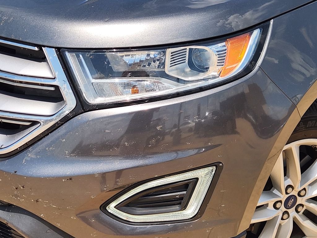 Used 2017 Magnetic Metallic Ford SEL image 9