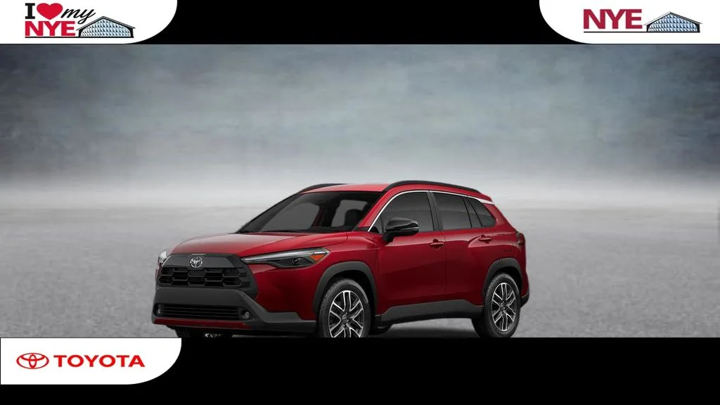 New 2026 Red Toyota XLE image 1