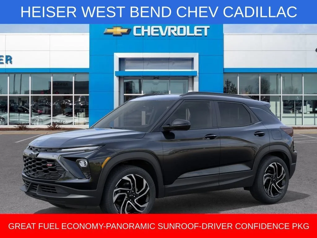 New 2026 Mosaic Black Metallic Chevrolet RS image 2