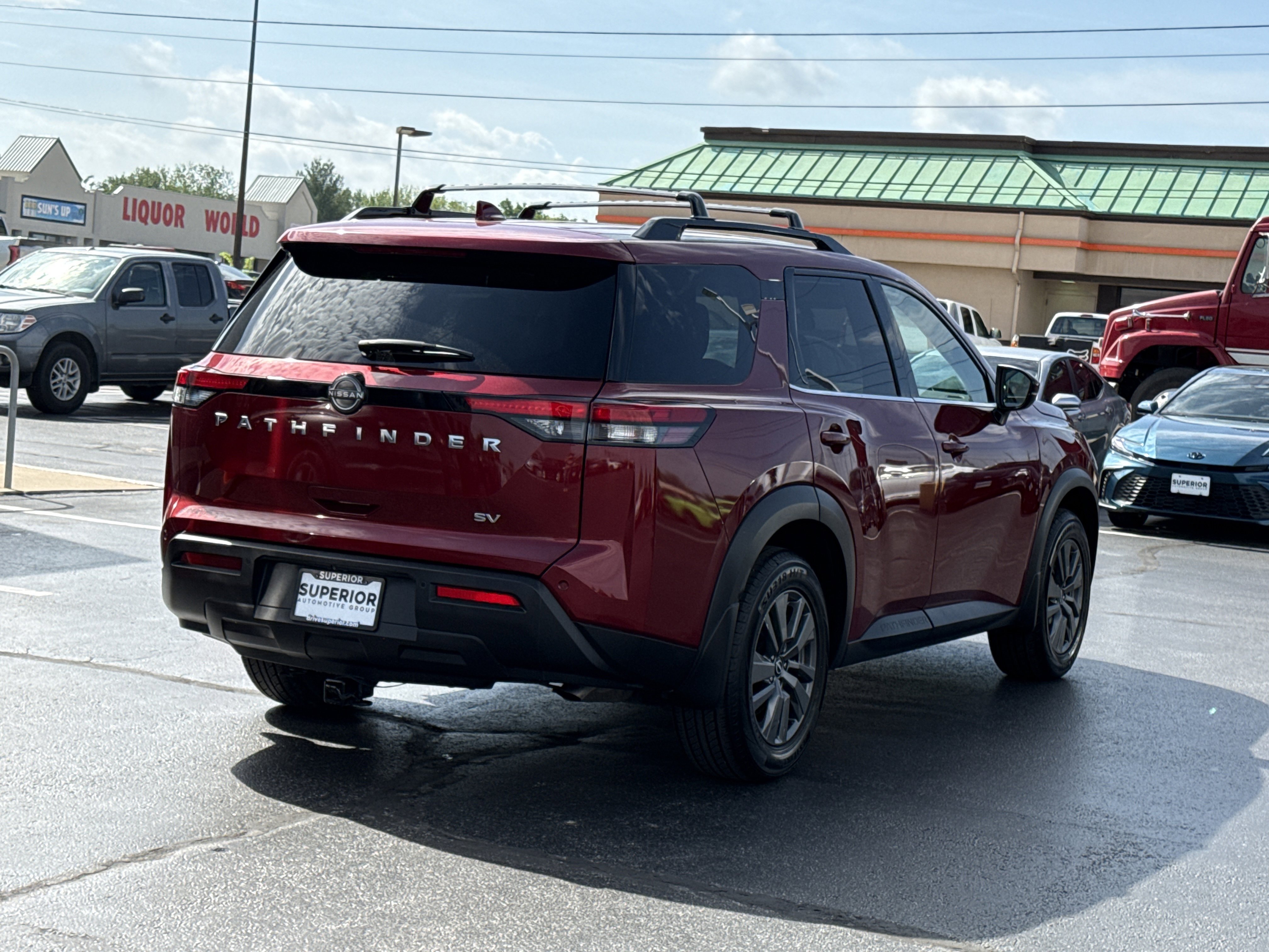 Certified Used 2022 Scarlet Ember Tintcoat Nissan SV image 3