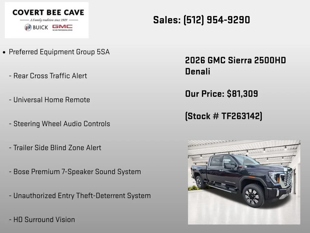 New 2026 Titanium Rush Metallic GMC Denali image 32