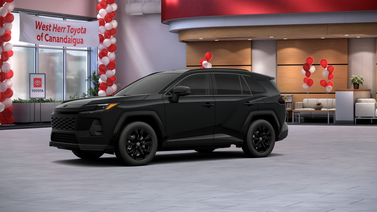 New 2026 Midnight Black Metallic Toyota SE image 2