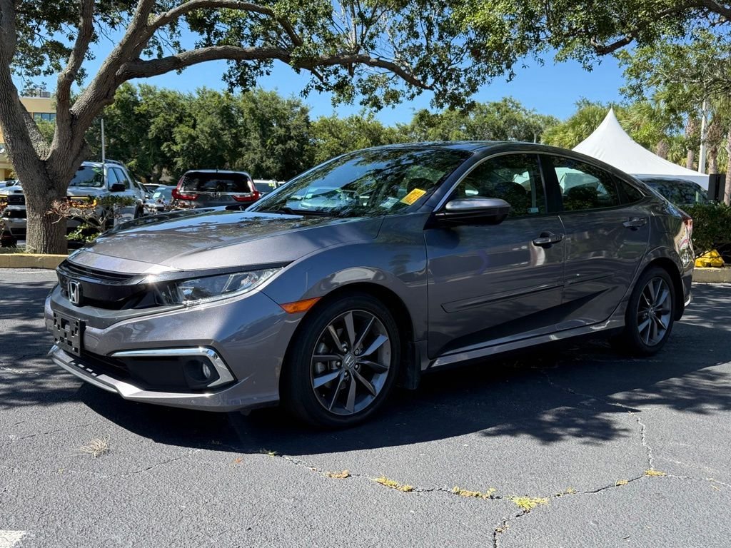 Used 2021 Gray Honda EX-L image 1