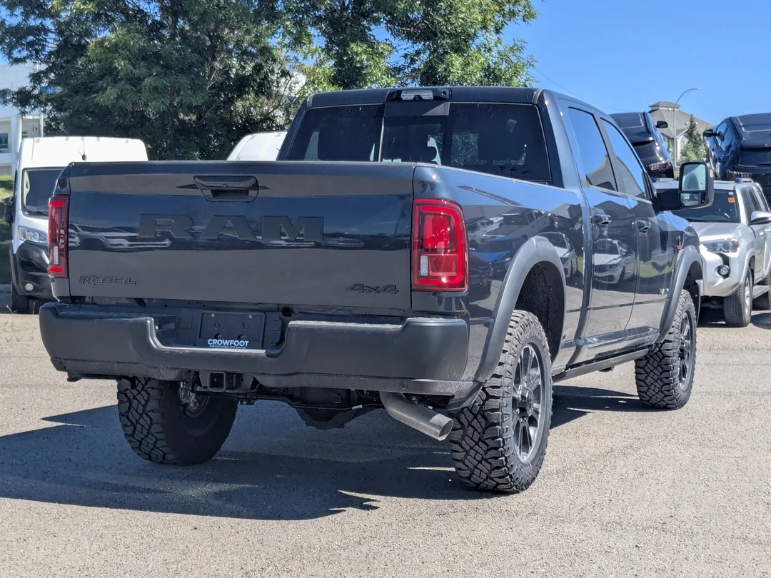 New 2026 Blue RAM Rebel - - 6.7L HO Diesel - Level 2 Pkg w/ 14.4 Screen - Rear Auto-Level Air Susp & More! image 8