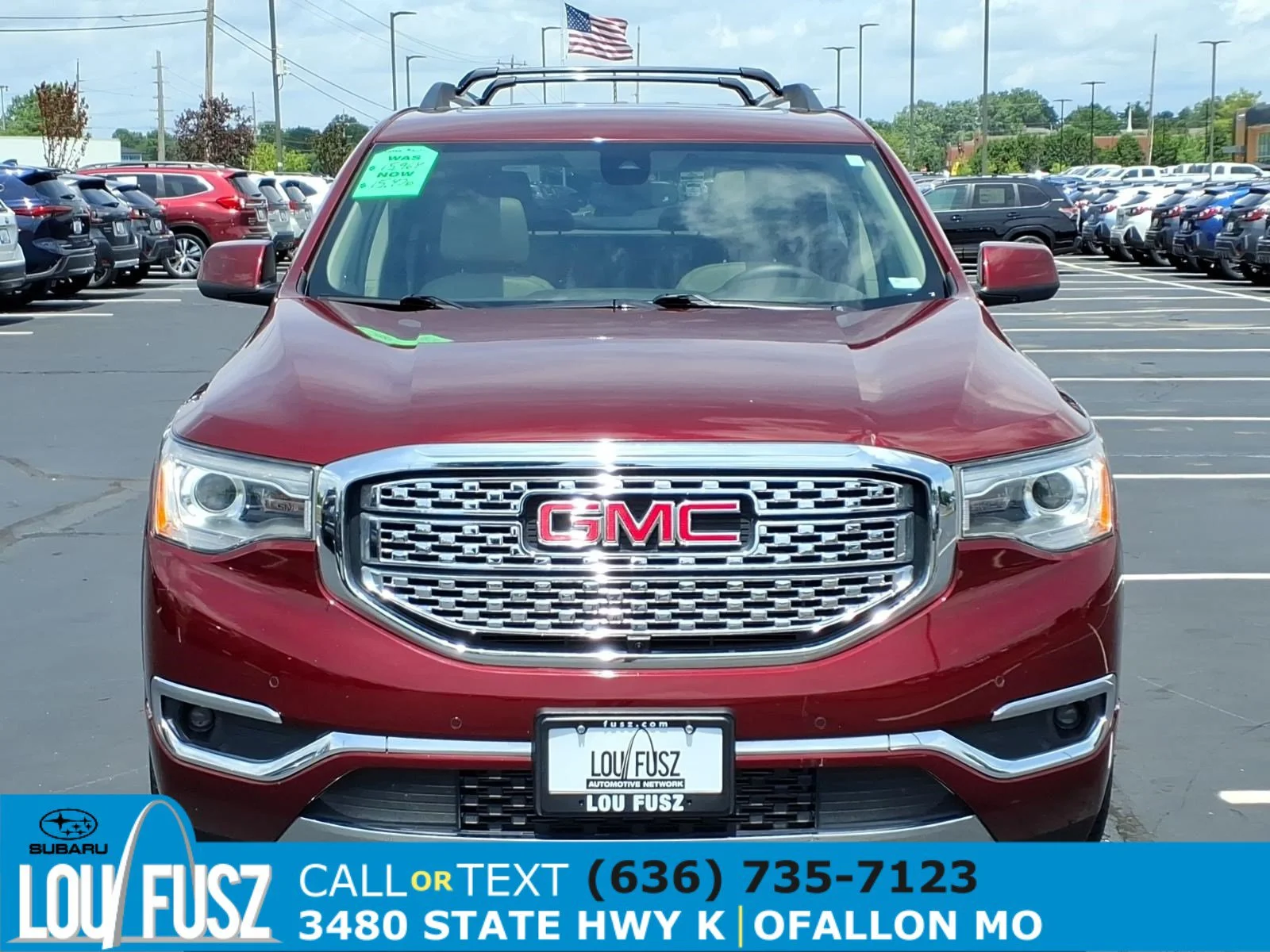 Used 2017 Crimson Red Tintcoat GMC Denali image 34