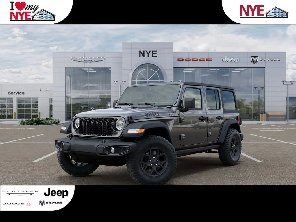 New 2026 Granite Crystal Metallic Clearcoat Jeep Willys image 1
