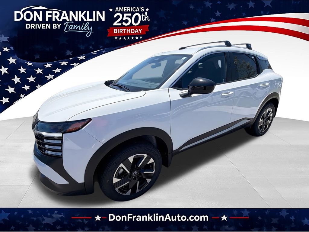 New 2026 White Nissan SV image 1