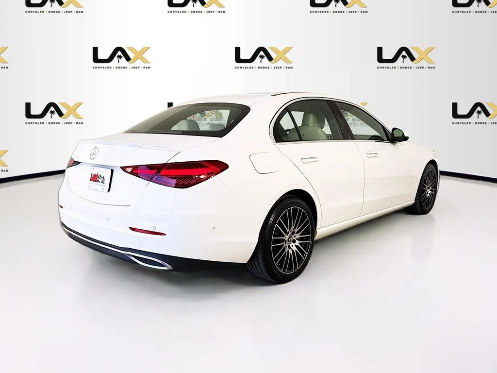 Used 2023 White Mercedes-Benz C 300 image 7