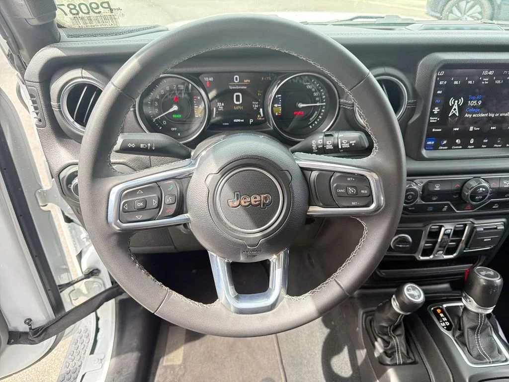 Certified Used 2023 White Jeep Sahara 4xe image 11