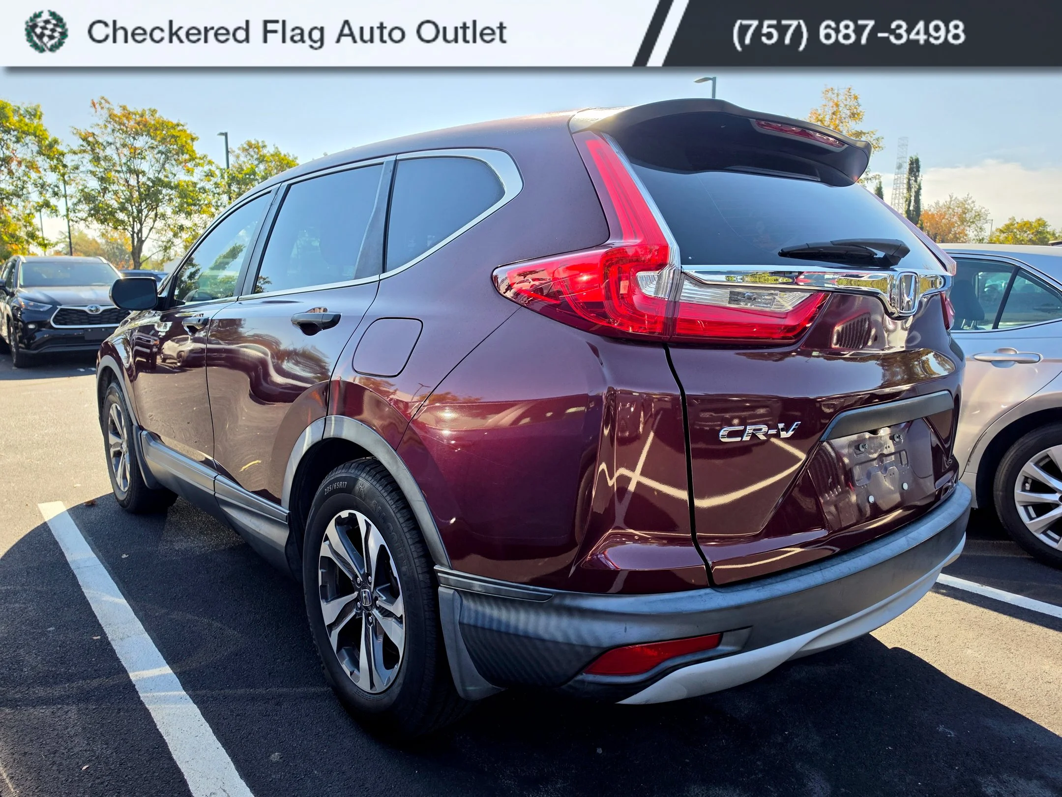 Used 2017 Basque Red Pearl II Honda LX image 4