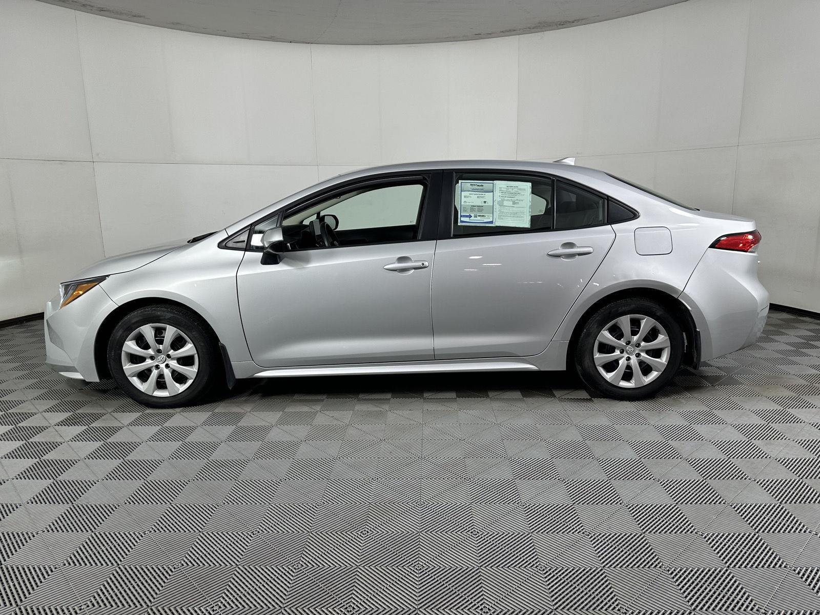 Used 2024 Classic Silver Metallic Toyota LE image 17