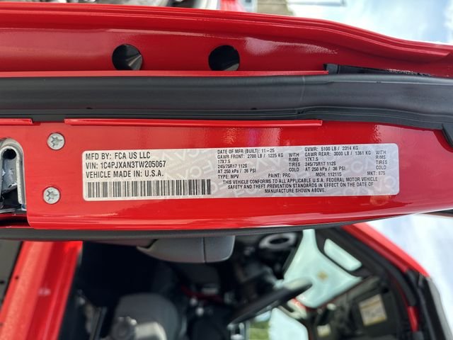 New 2026 Red Jeep Sport image 29