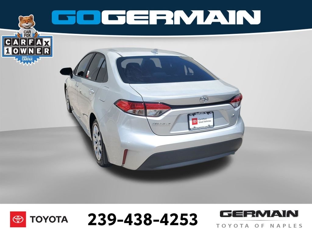 Certified Used 2025 Silver Toyota LE image 11