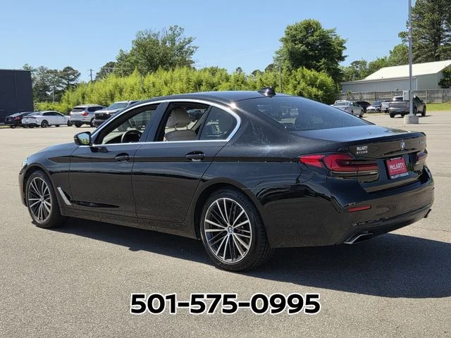 Used 2021 Black BMW 540i image 3