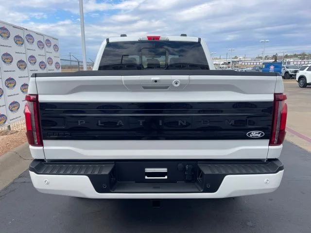 New 2026 Star White Metallic Tri-Coat Ford Platinum image 5
