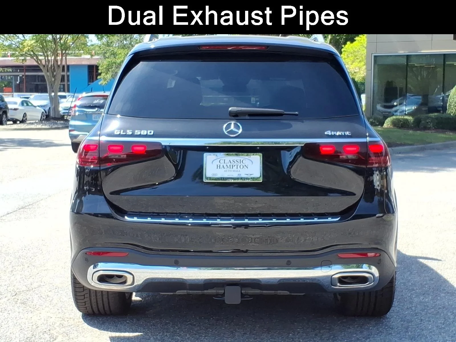 Certified Used 2025 Black Mercedes-Benz GLS 580 image 9