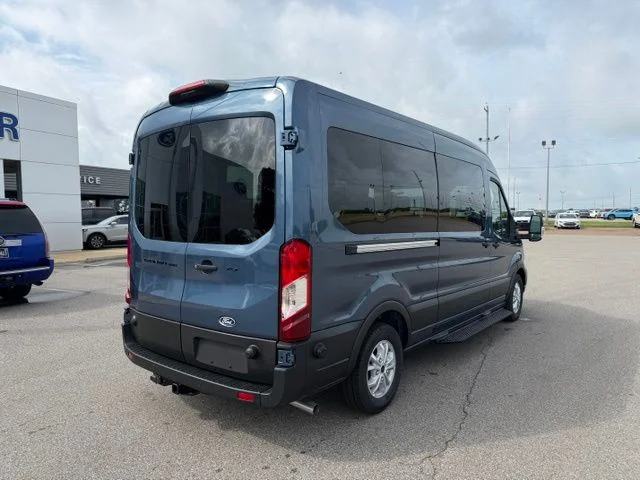 New 2026 Blue Metallic Ford Passenger Van XLT image 10