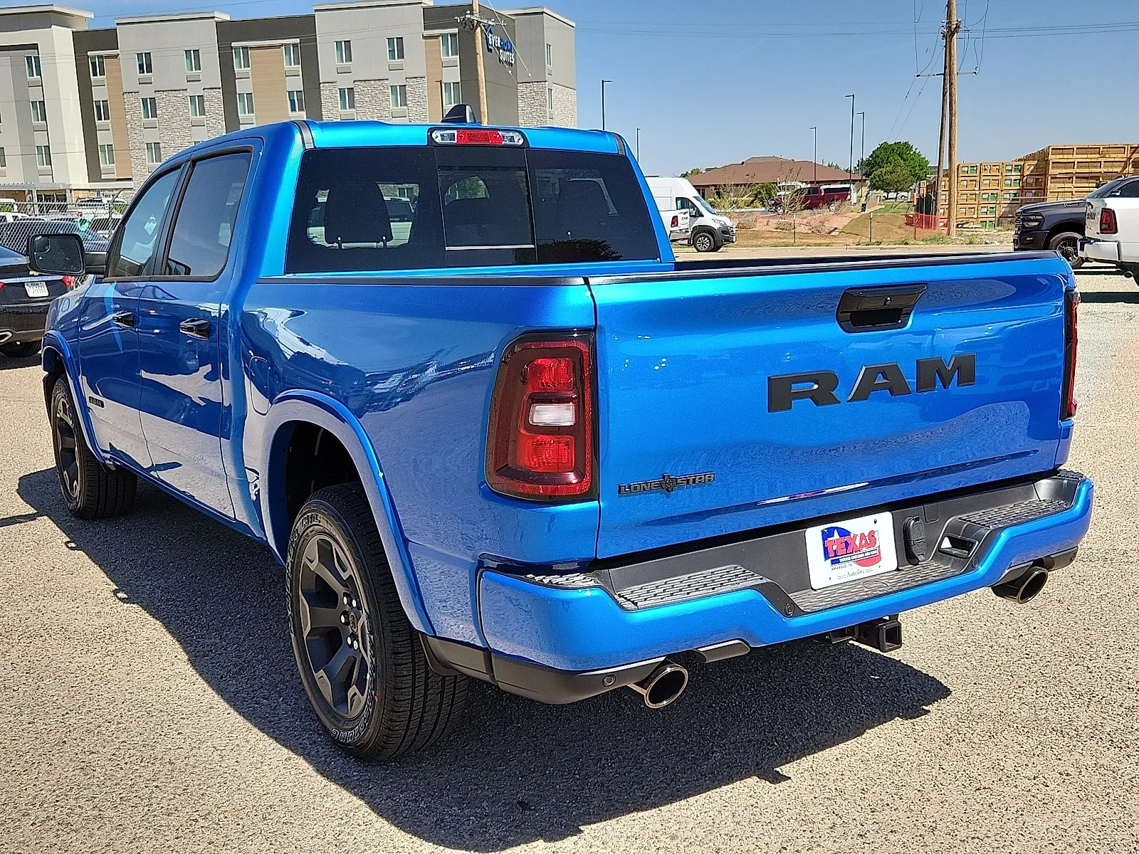 New 2026 PBJ Hydro Blue Ram LONE STAR CREW CAB 4X2 5