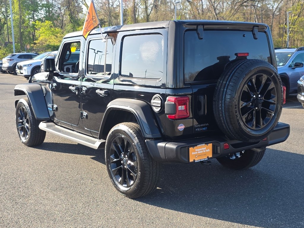 Used 2025 Black Clear Coat Jeep Sahara 4xe image 13