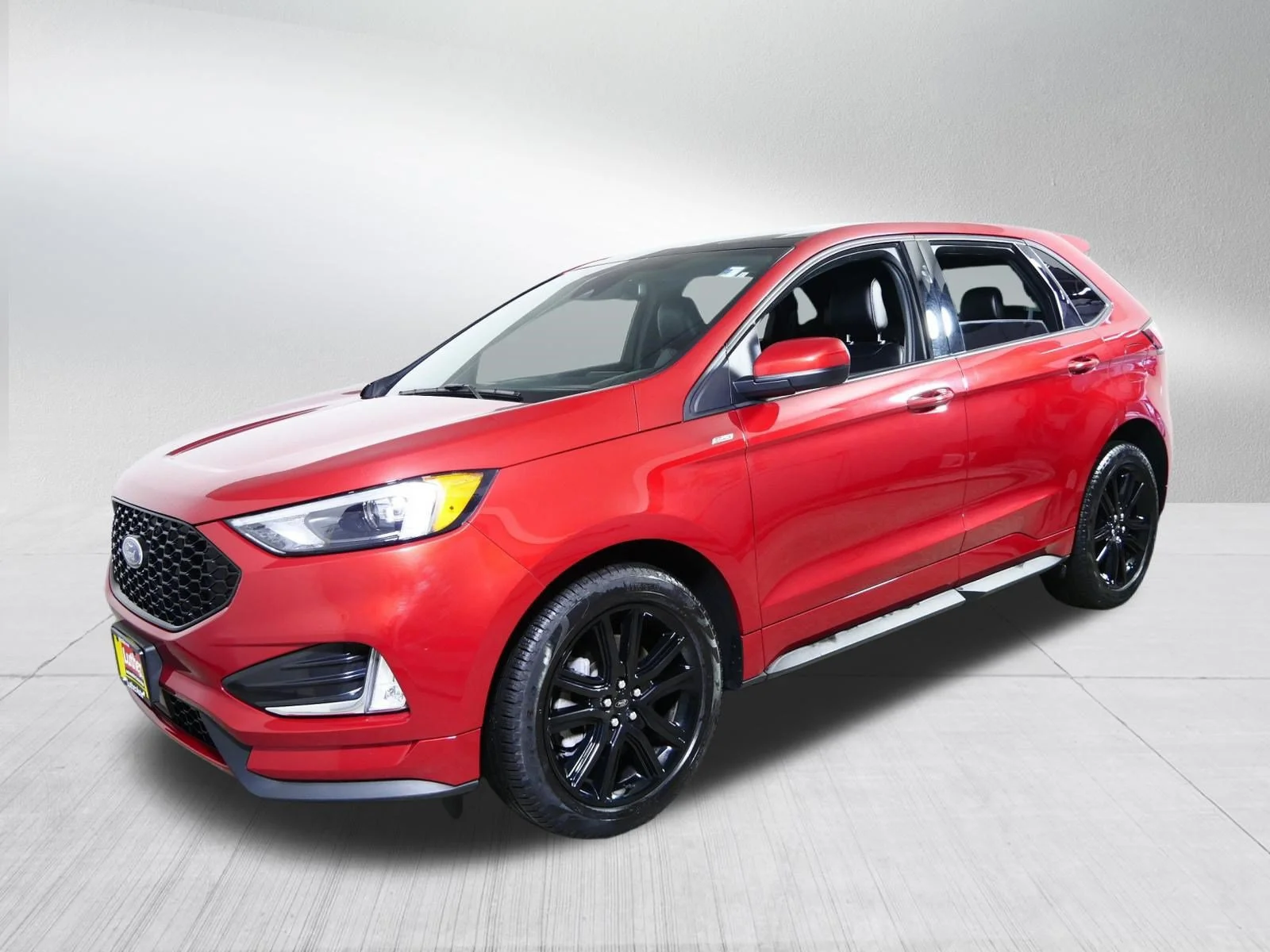 Used 2024 Rapid Red Metallic Tinted Clearcoat Ford ST-Line image 3