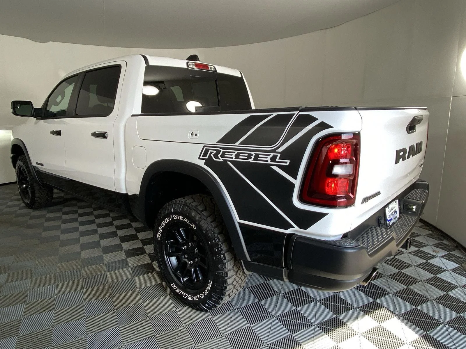 Used 2025 Bright White Clearcoat Ram Rebel image 17