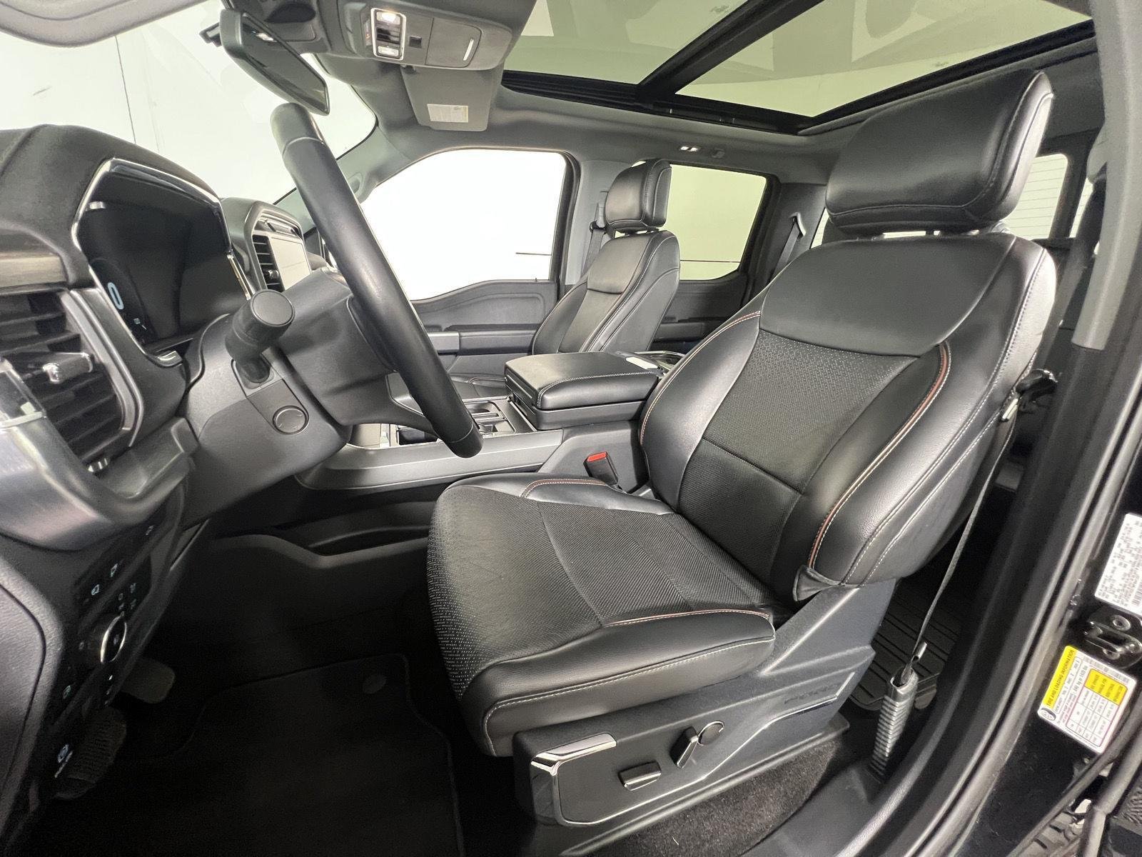 Used 2021 Agate Black Ford LARIAT image 2