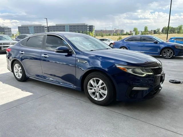 Used 2020 Blue Kia LX image 2
