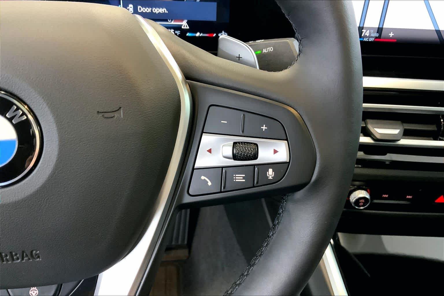 Used 2024 Black Sapphire Metallic BMW 330i xDrive image 24
