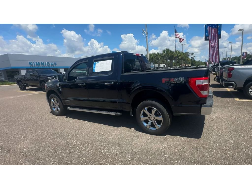 Used 2021 Blue Ford Lariat image 9
