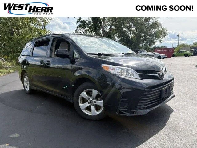 Used 2019 Midnight Black Metallic Toyota LE image 1