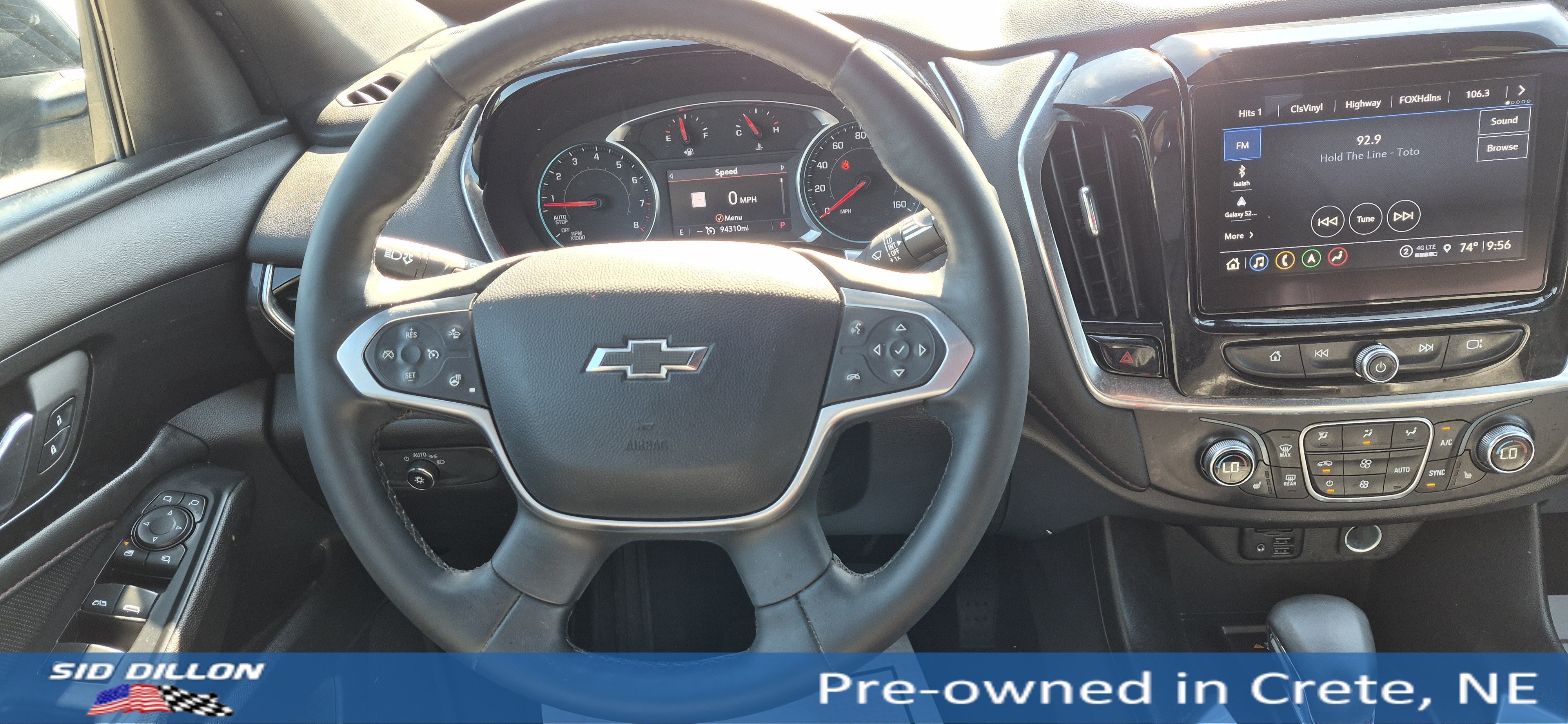 Used 2023 Mosaic Black Metallic Chevrolet RS image 2