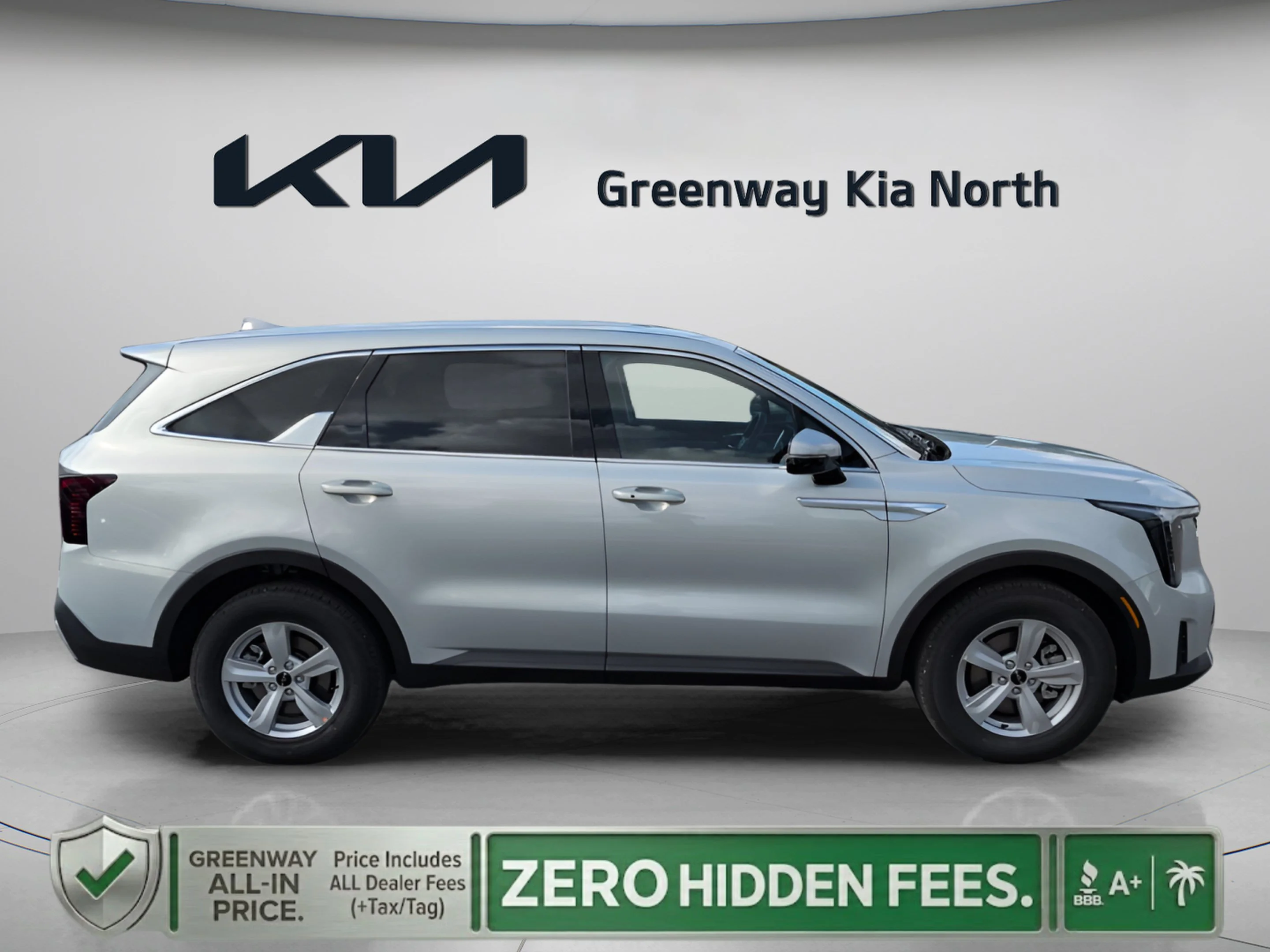 New 2026 Ivory Silver Kia LX image 9