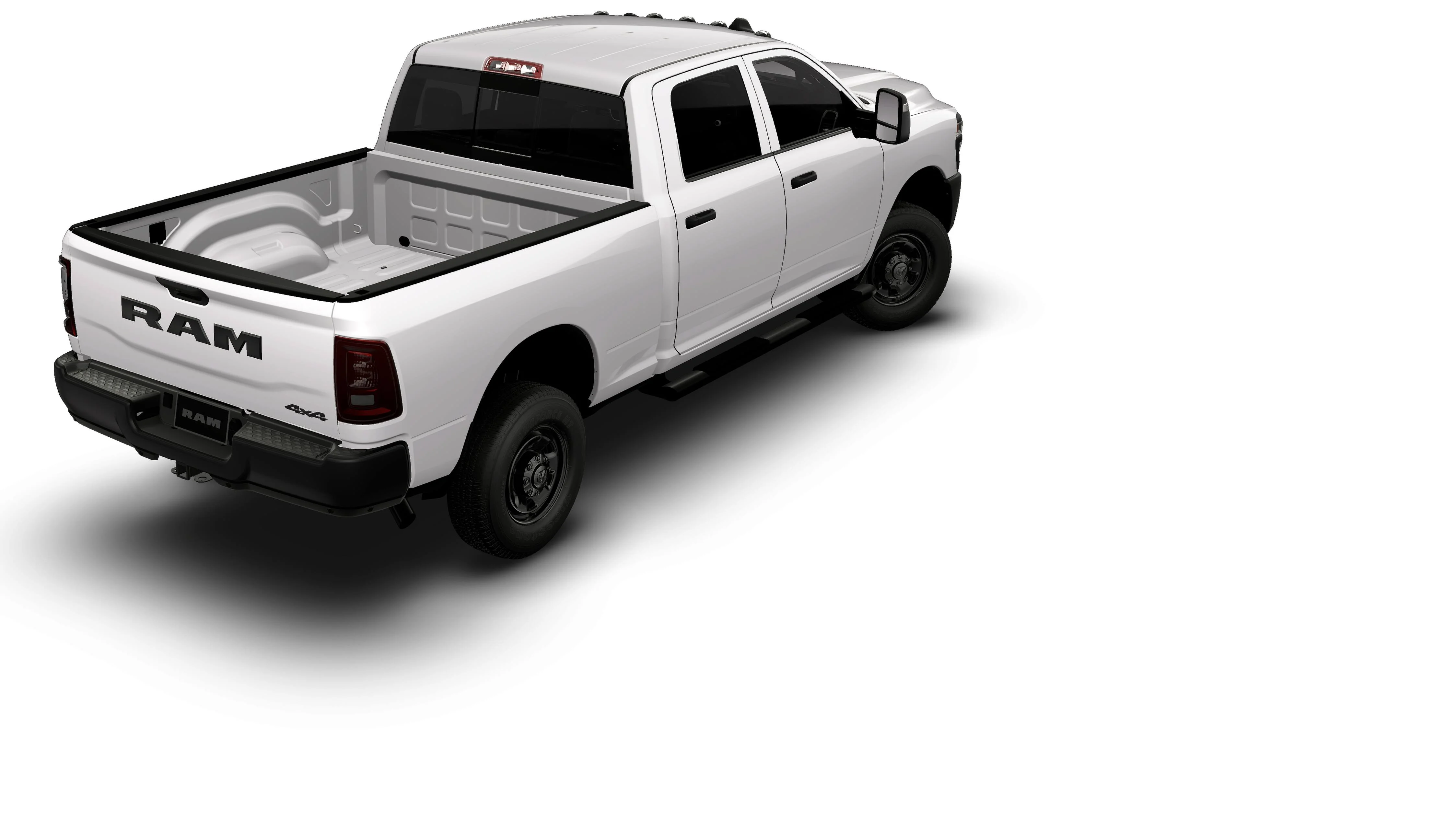 New 2026 Bright White Clear-Coat Exterior Paint RAM Tradesman image 14