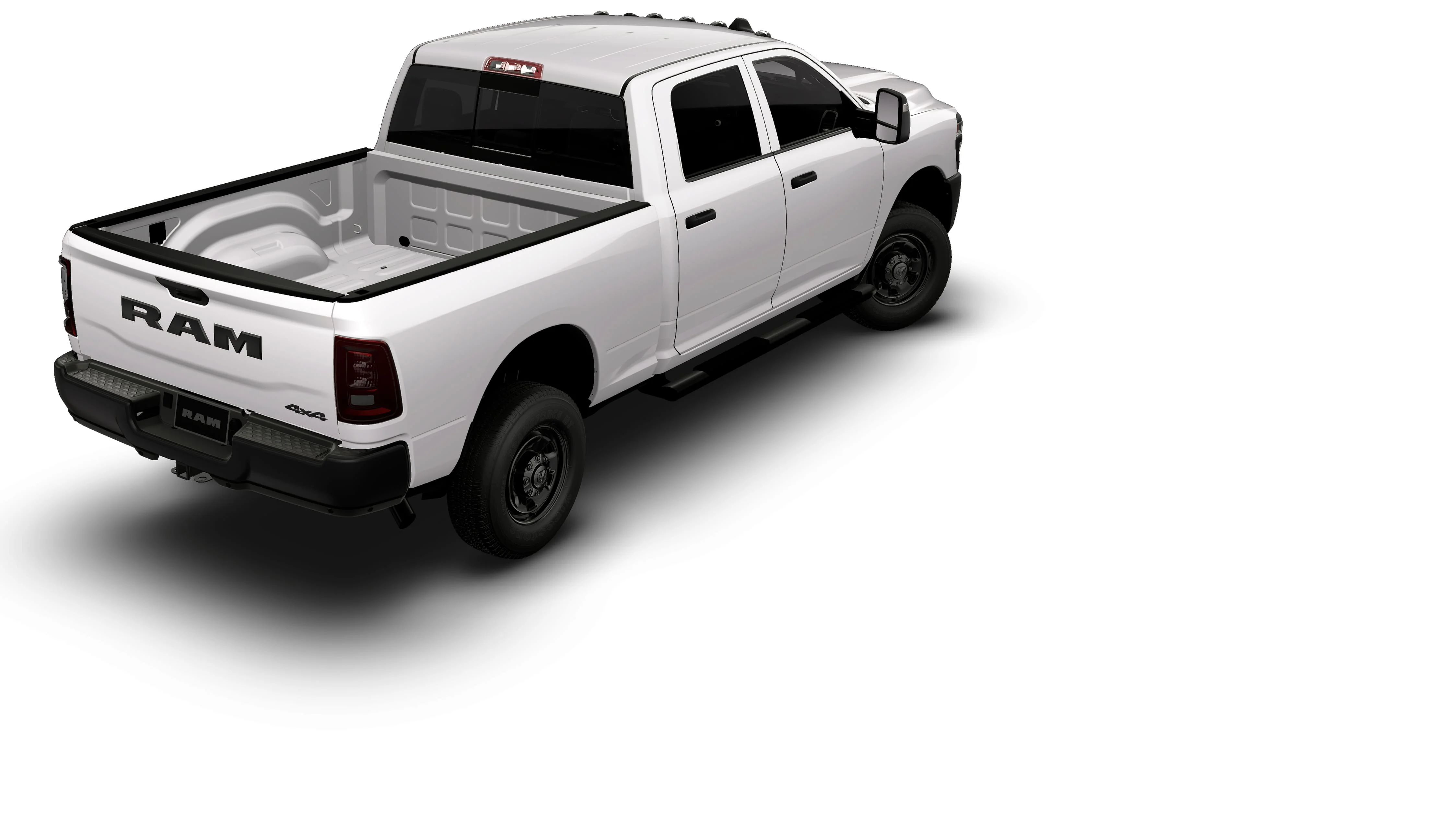 New 2026 Bright White Clear-Coat Exterior Paint RAM Tradesman image 14