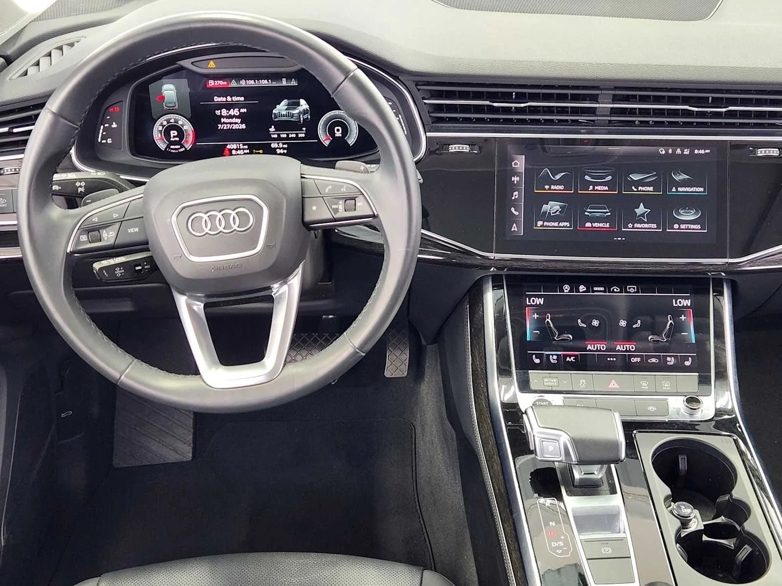 Used 2022 Mythos Black Metallic Audi Premium Plus image 24