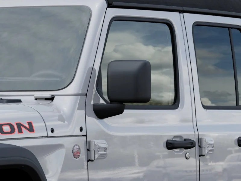New 2025 Bright White Clear-Coat Exterior Paint Jeep Rubicon image 39