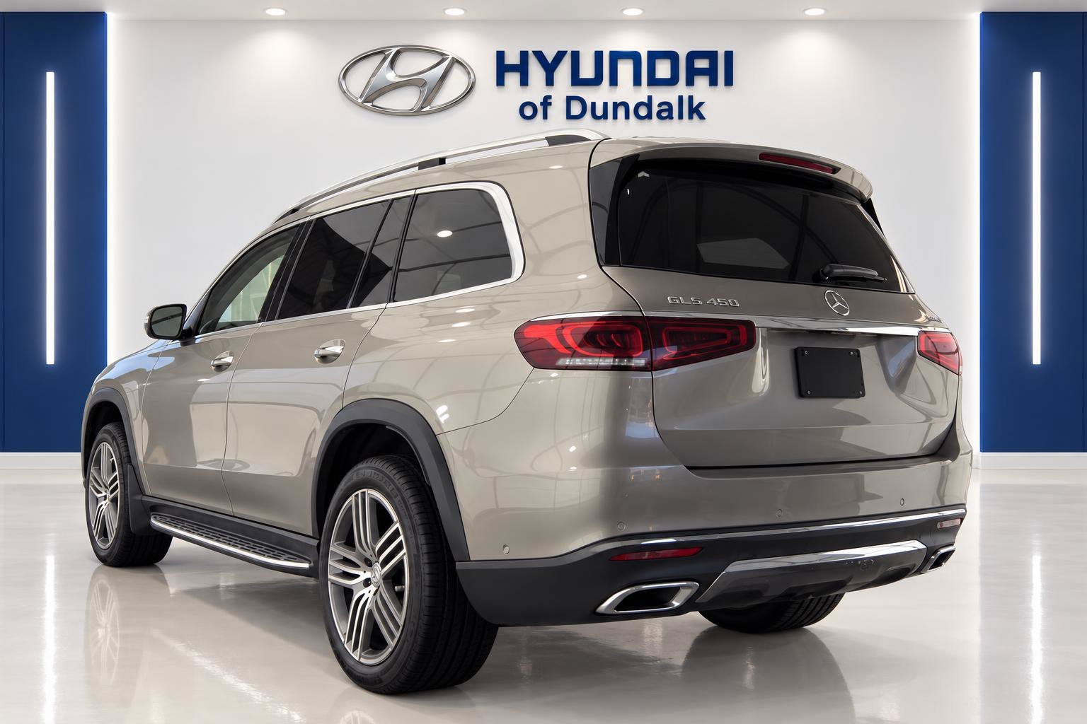 Used 2020 Silver Mercedes-Benz GLS 450 image 2