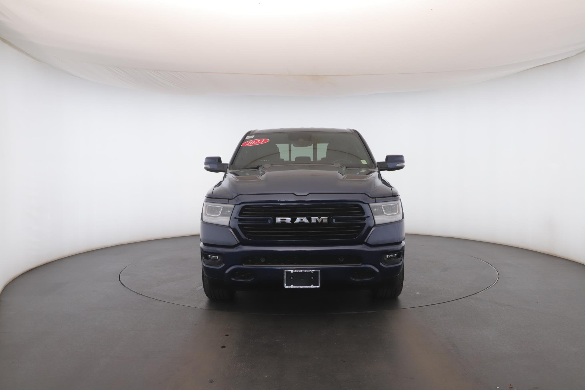 Used 2023 Patriot Blue Pearlcoat Ram Laramie 4x4 Crew Cab 5