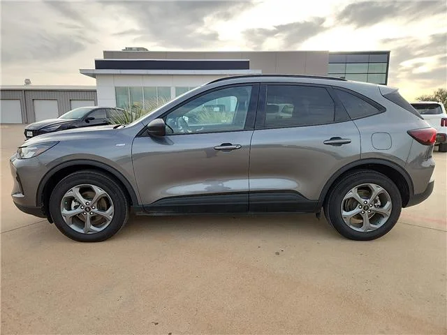 Used 2025 Carbonized Gray Metallic Ford ST-Line All-Wheel Drive image 2