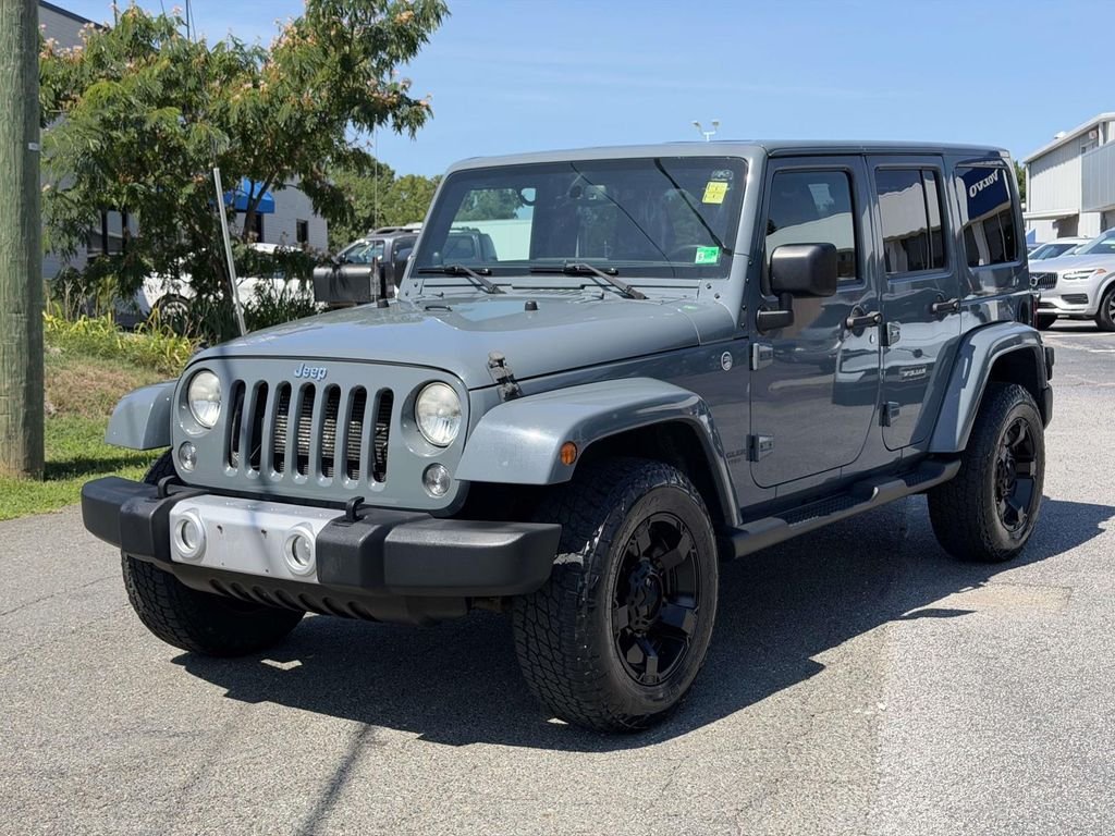 Used 2014 Gray Jeep Unlimited Sahara image 20