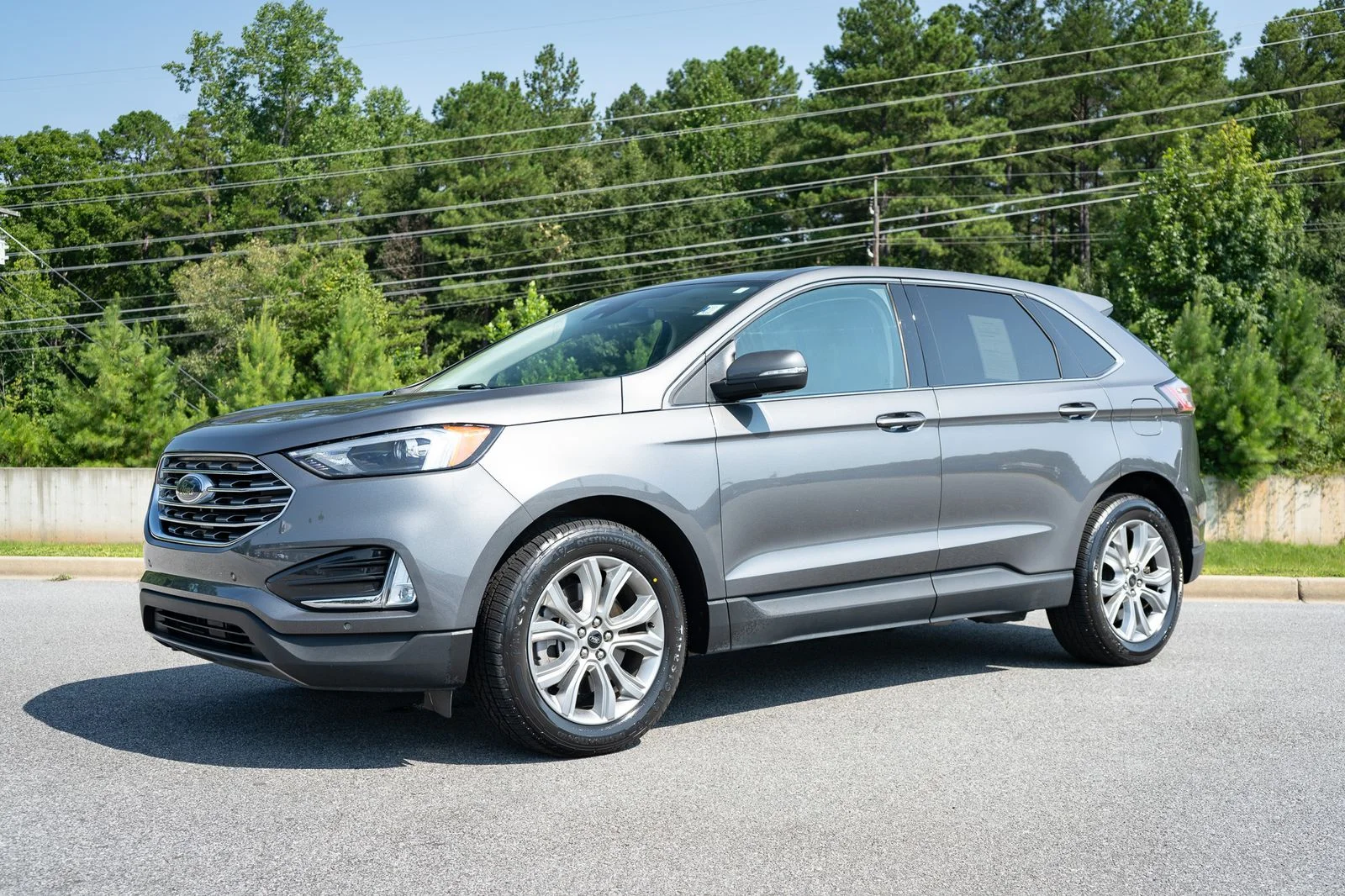 Used 2024 Gray Ford Titanium image 3
