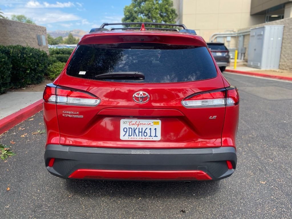 Used 2022 Red Toyota LE image 8