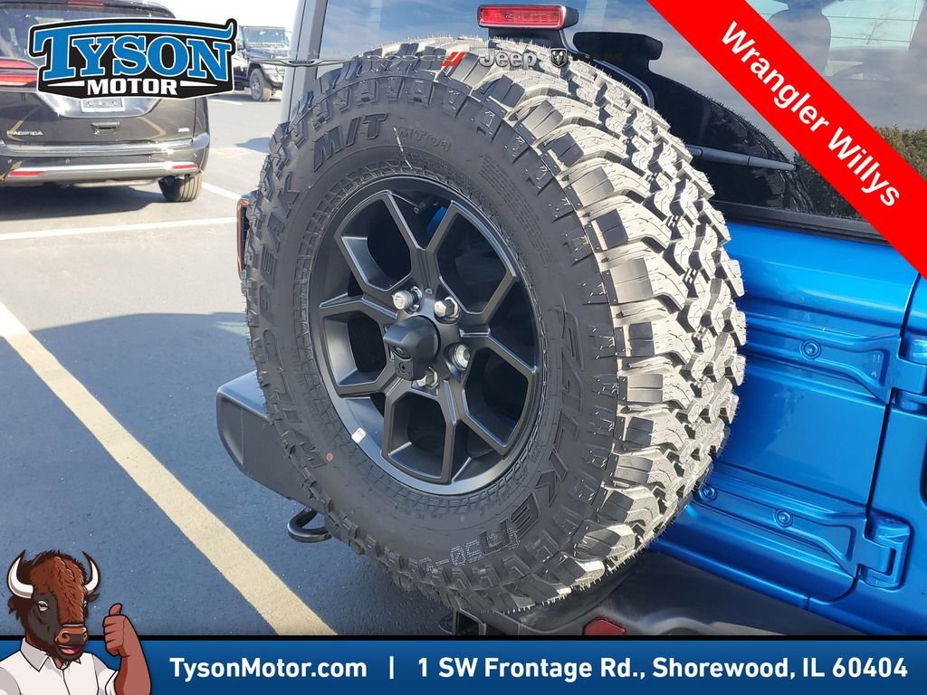 New 2026 Hydro Blue Pearlcoat Jeep Willys image 6