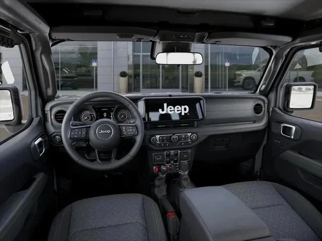 New 2026 Bright White Clear-Coat Exterior Paint Jeep Mojave image 92